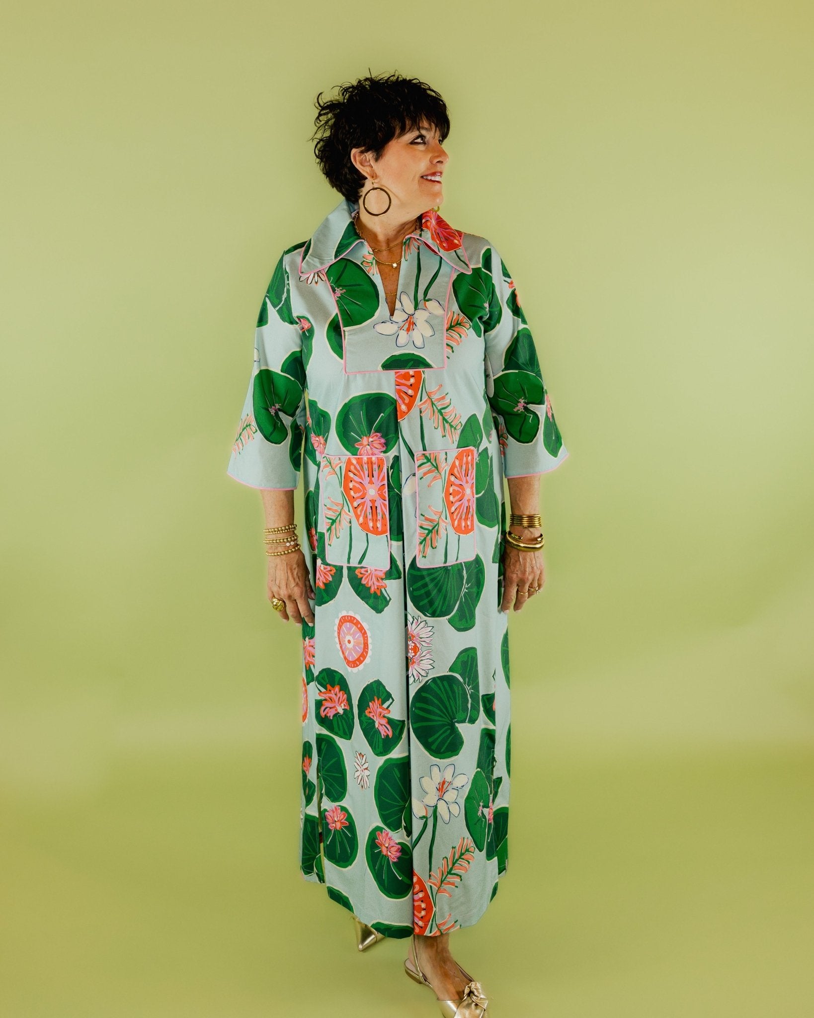 Lily Pad Dress - Olive You BoutiqueHOUSE OF MBR229468