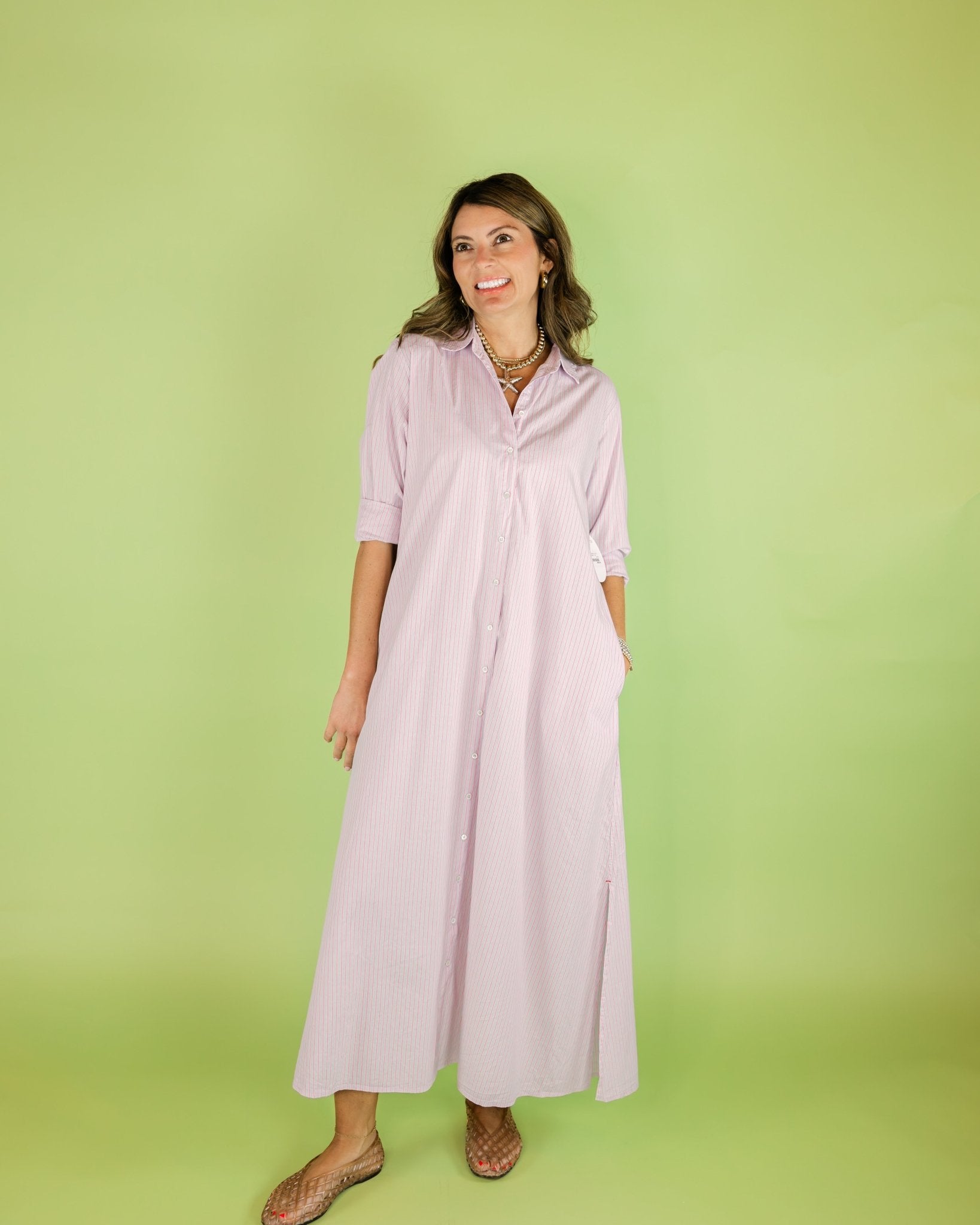 Boden Collared Midi Dress - Olive You BoutiqueXIRENA229290