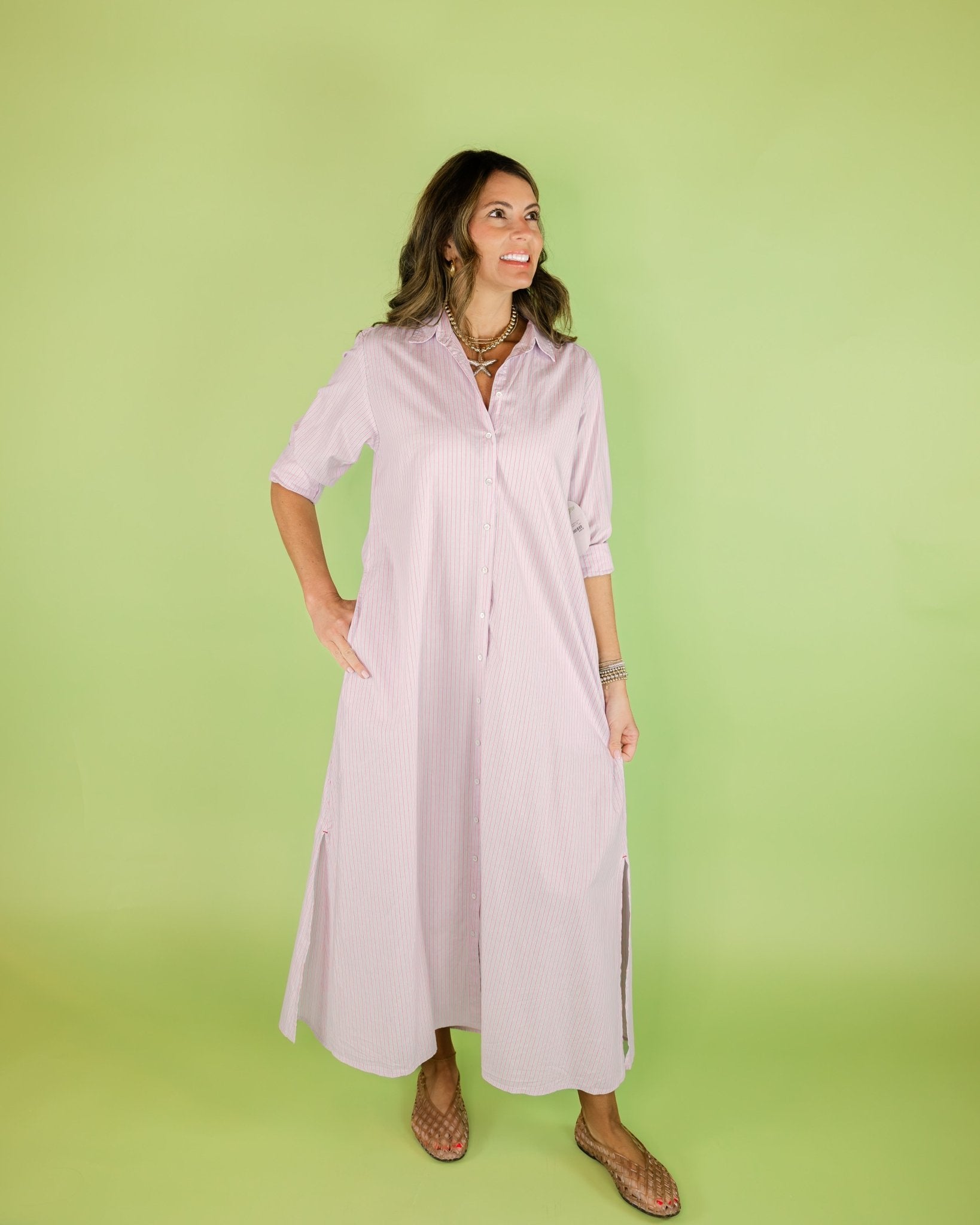 Boden Collared Midi Dress - Olive You BoutiqueXIRENA229290