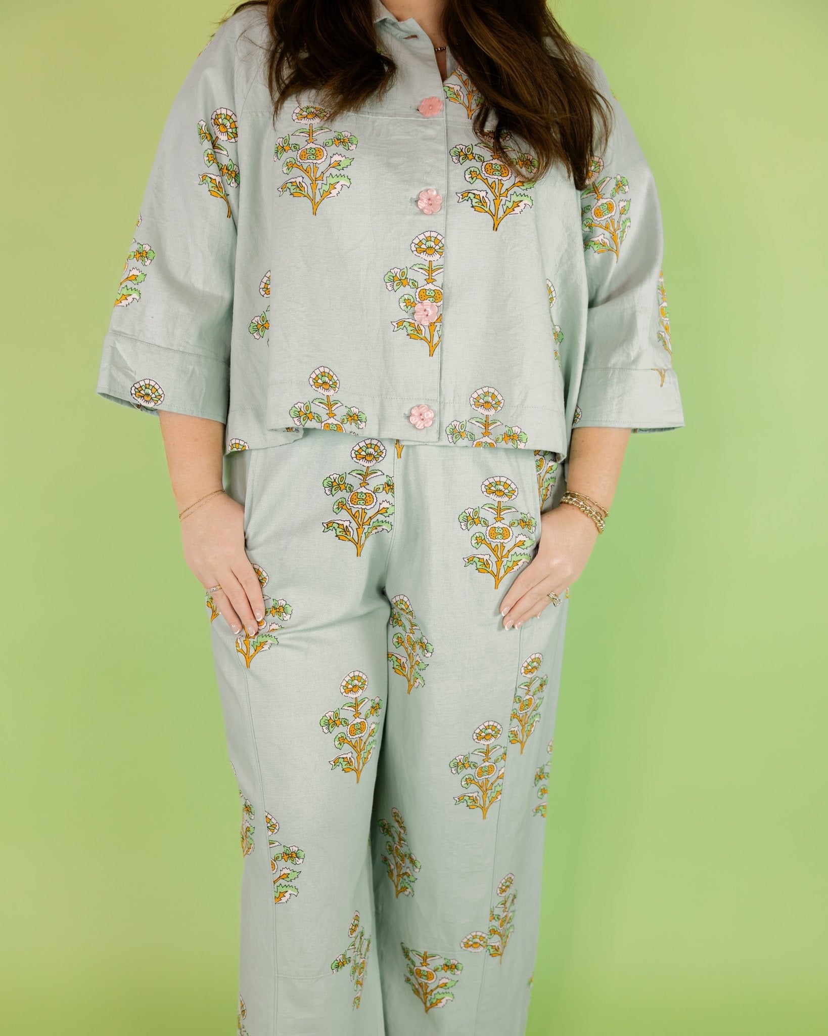 Printed Swing Jacket - Olive You BoutiqueIVY JANE226835