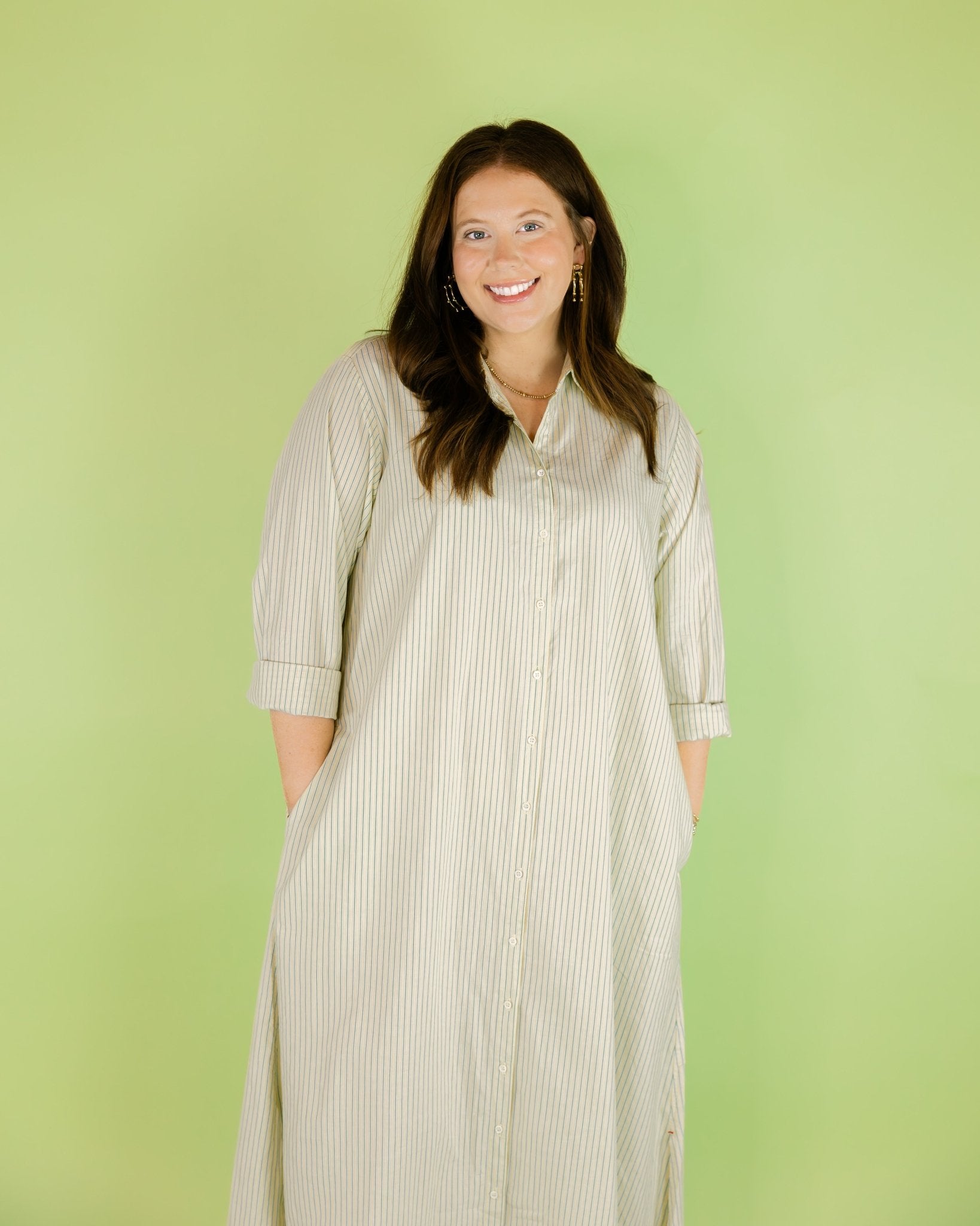 Boden Collared Midi Dress - Olive You BoutiqueXIRENA229290