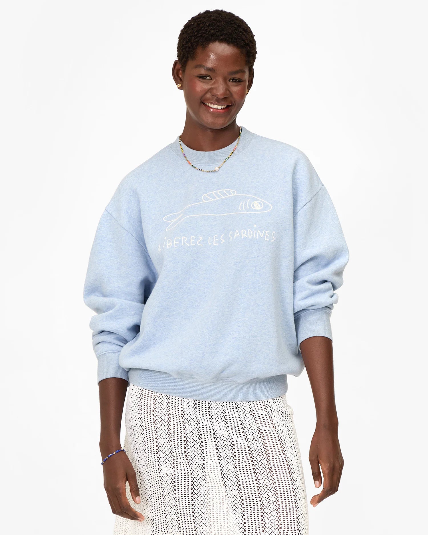 Oversized Sweatshirt Liberez Les Sardines