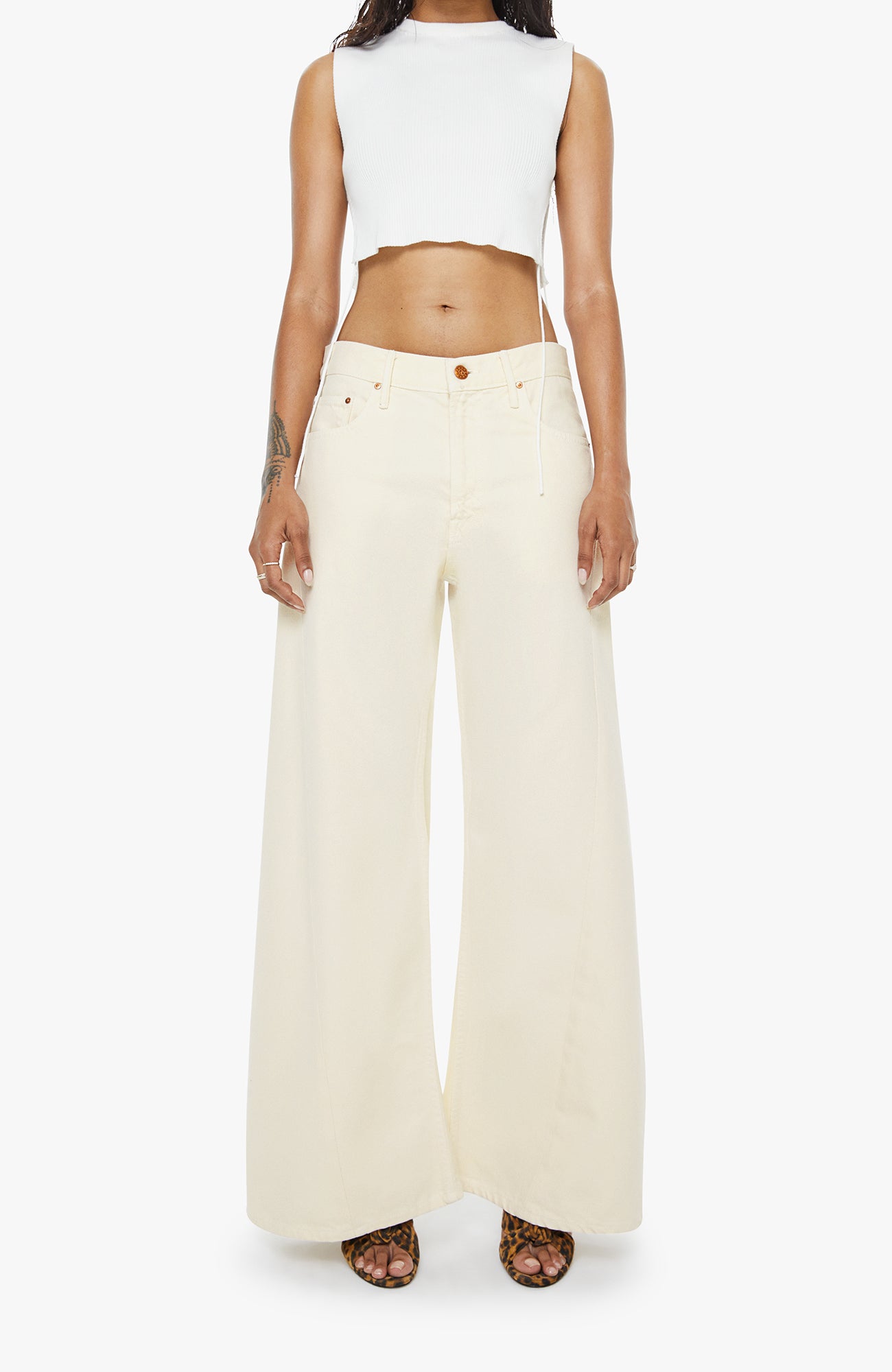 Lil Lemon Twist Sneak - Olive You BoutiqueMOTHER DENIM228363