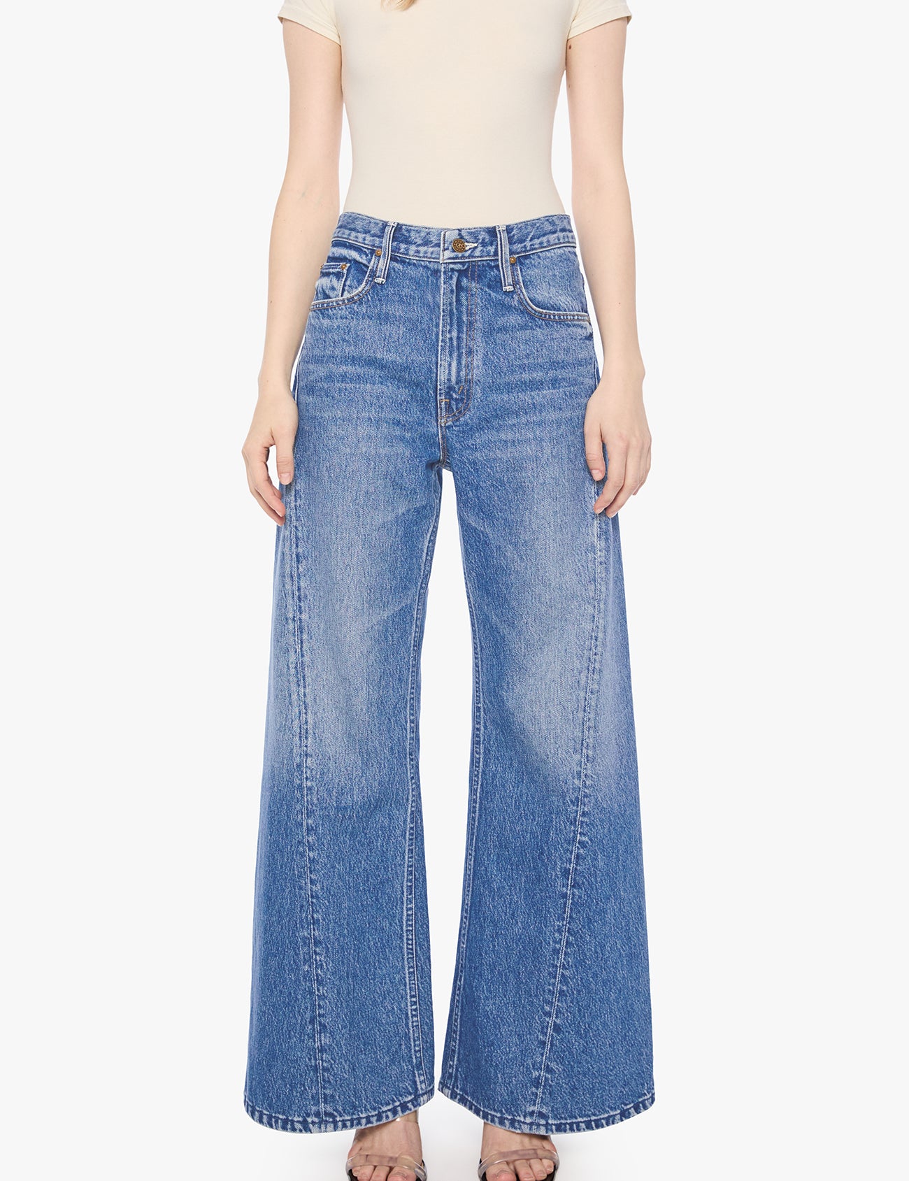 Lil Lemon Twist Skimp - Olive You BoutiqueMOTHER DENIM232699P1355-1321
