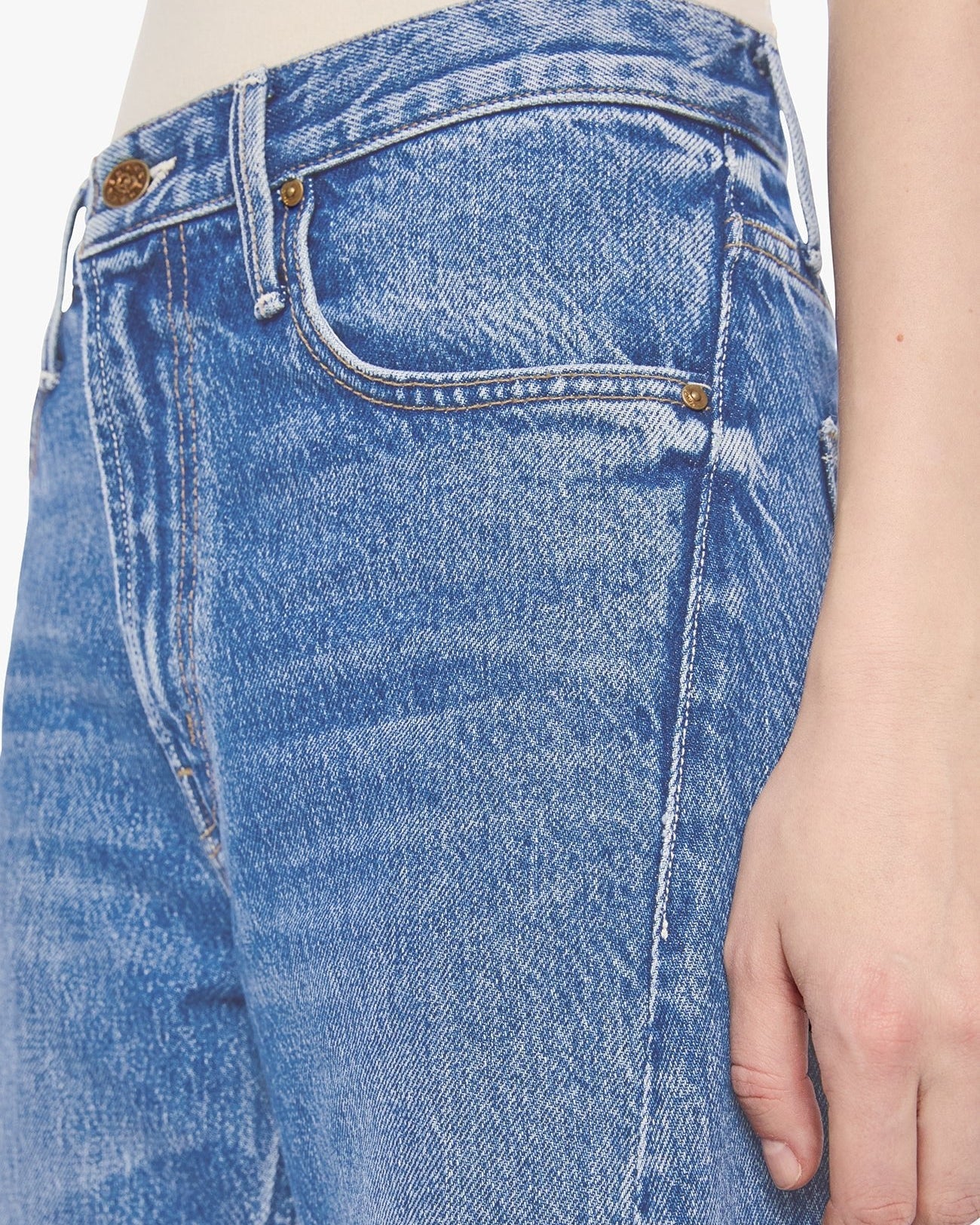 Lil Lemon Twist Skimp - Olive You BoutiqueMOTHER DENIM232699P1355-1321
