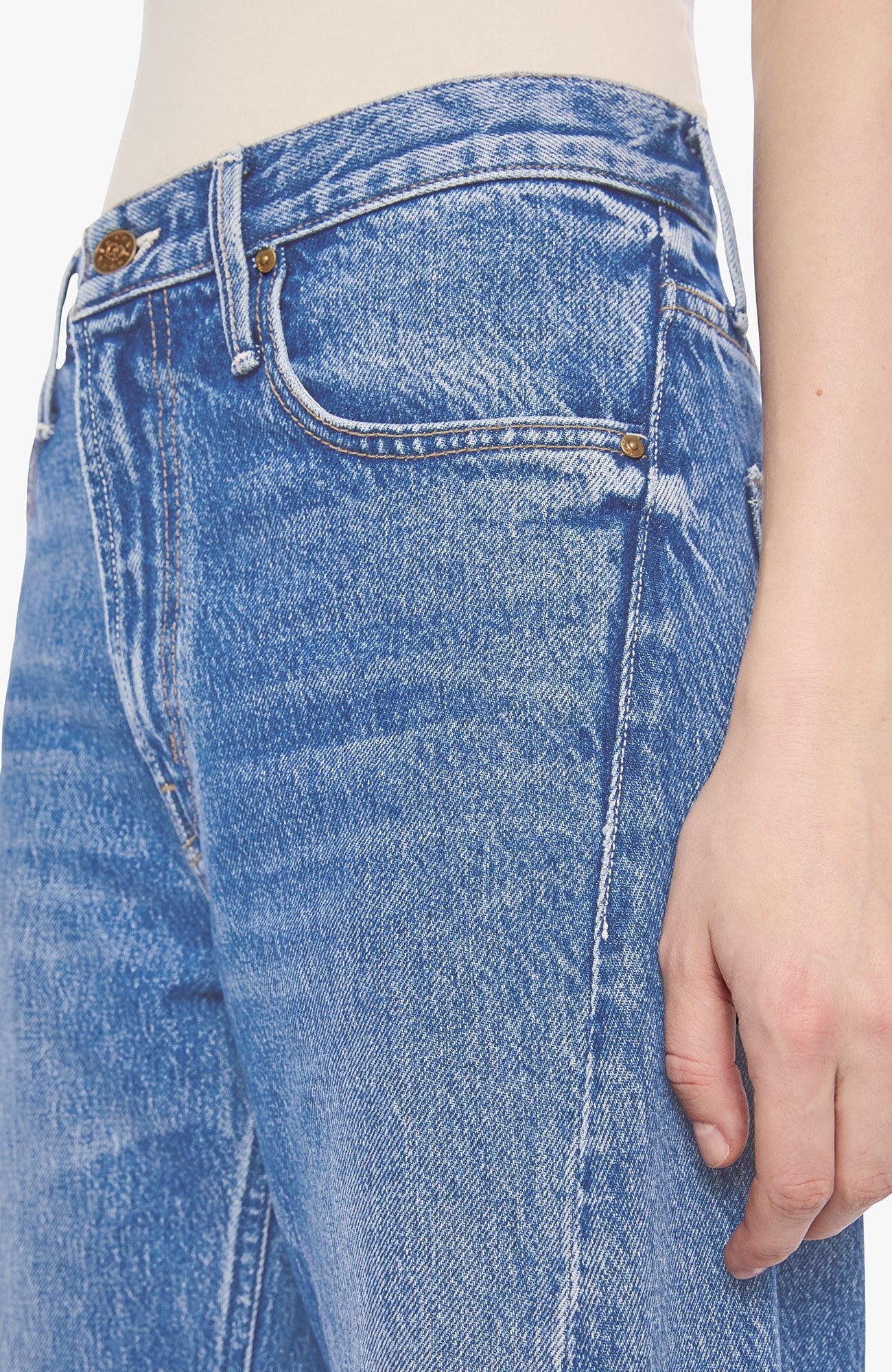 Lil Lemon Twist Skimp - Olive You BoutiqueMOTHER DENIM232699P1355-1321