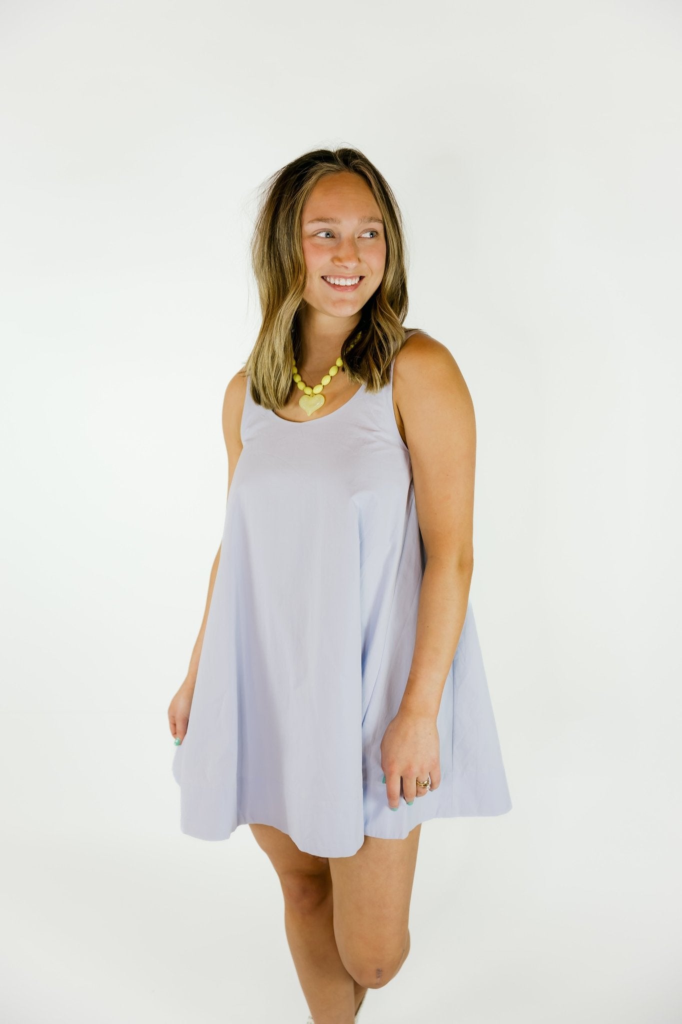 Solid Swing Spring Dress - Olive You BoutiqueOLIVE YOU230921