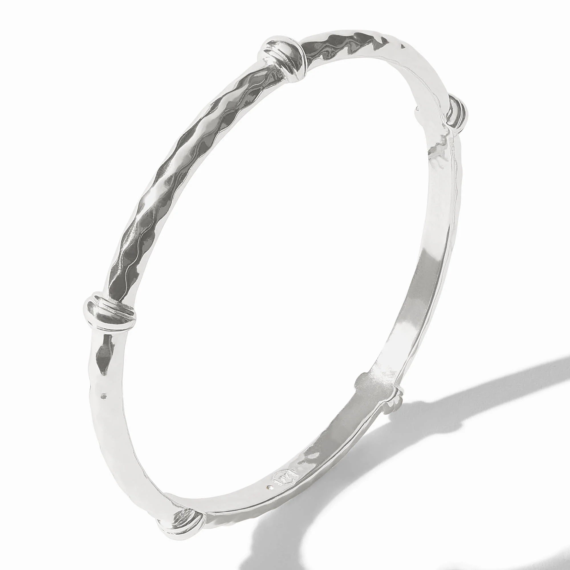 Savannah Bangle - Silver - Medium