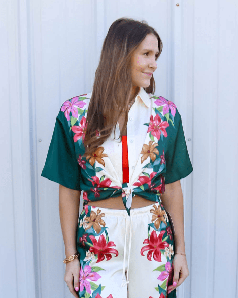 Lani Kiwi Button Up - Olive You BoutiqueZ SUPPLY230398ZT262752