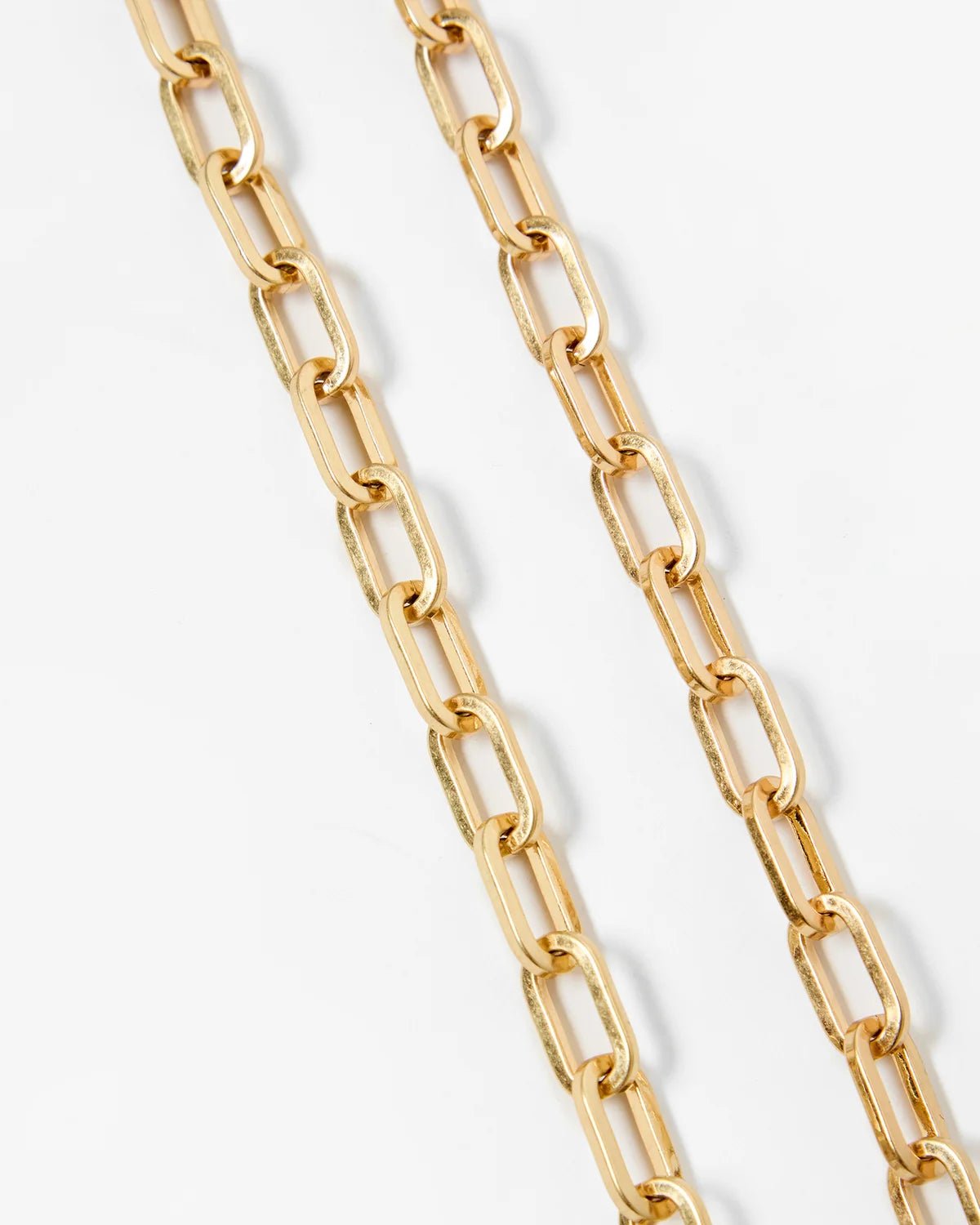 Oval Chain Crossbody Link Strap - Vintage Gold - Olive You BoutiqueClare V.231020CVS1000576