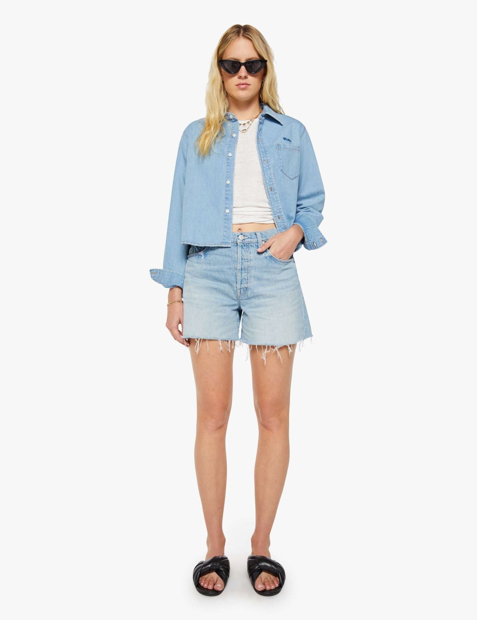 Extra Mile Short Fray - Olive You BoutiqueMOTHER DENIM2311144268-1085