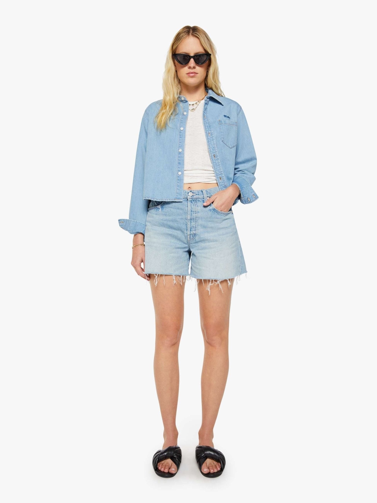 Extra Mile Short Fray - Olive You BoutiqueMOTHER DENIM2311144268-1085