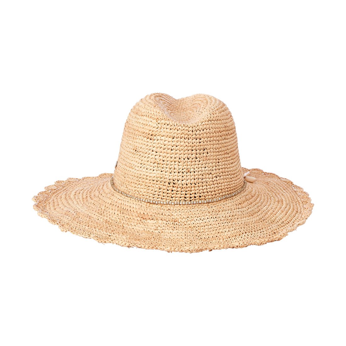 Adelee Crochet Raffia Cowboy Hat - Olive You BoutiqueFlora Bella232033Adelee