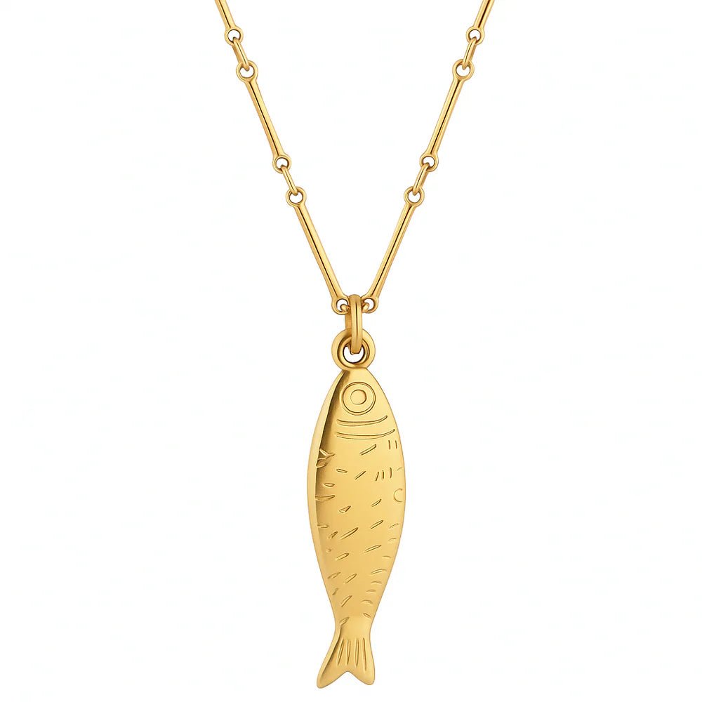 Adoni Fish Pendant Necklace - Olive You BoutiqueELLIE VAILAdoni Fish Pendant NecklaceAdoni Fish Pendant Necklace