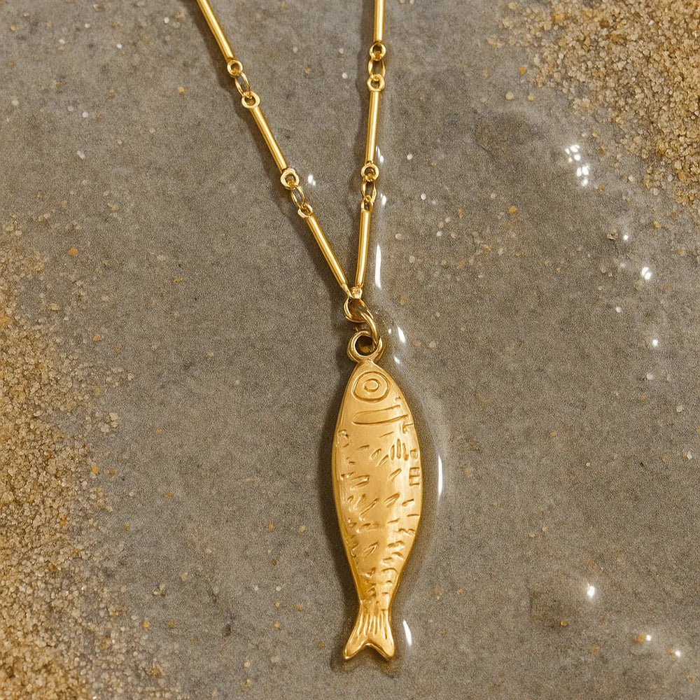 Adoni Fish Pendant Necklace - Olive You BoutiqueELLIE VAILAdoni Fish Pendant NecklaceAdoni Fish Pendant Necklace