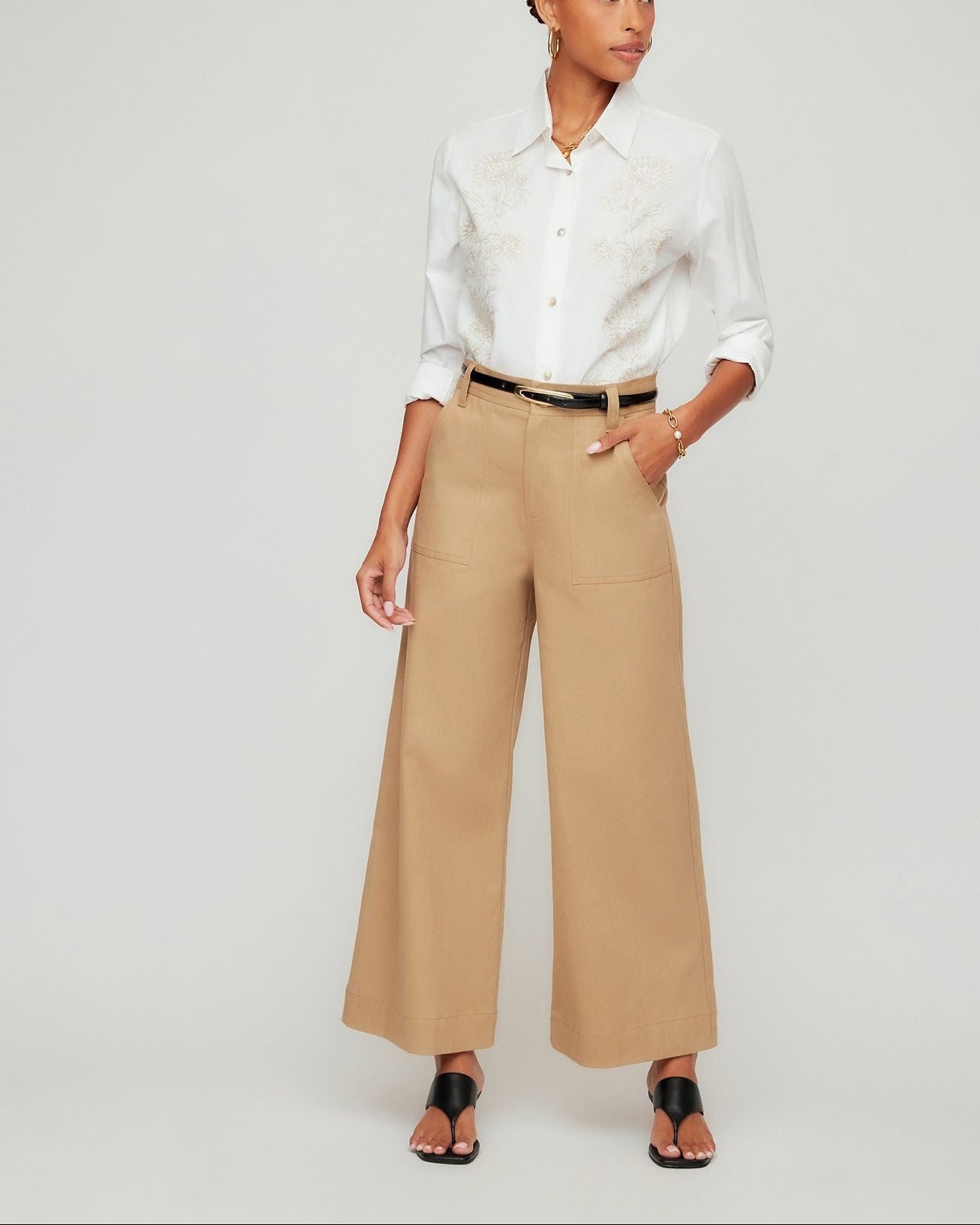 Wide Leg Ryder Crop Pant - Olive You BoutiqueFIFTEEN - TWENTY INC.2280561F45402