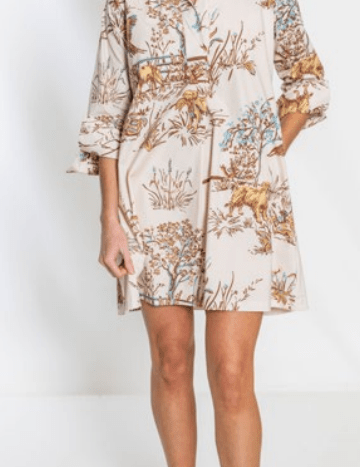 Maple Field & Feather Ruthie Shirt Dress Short - Olive You BoutiqueHOUSE OF MBR2370759984840565033-1