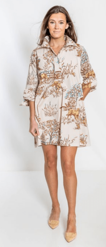 Maple Field & Feather Ruthie Shirt Dress Short - Olive You BoutiqueHOUSE OF MBR2370759984840565033-1