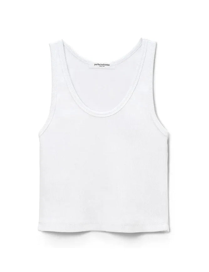 Structured Rib Bra Friendly Tank - Olive You BoutiquePERFECTWHITETEE211952T72-BLONDIE