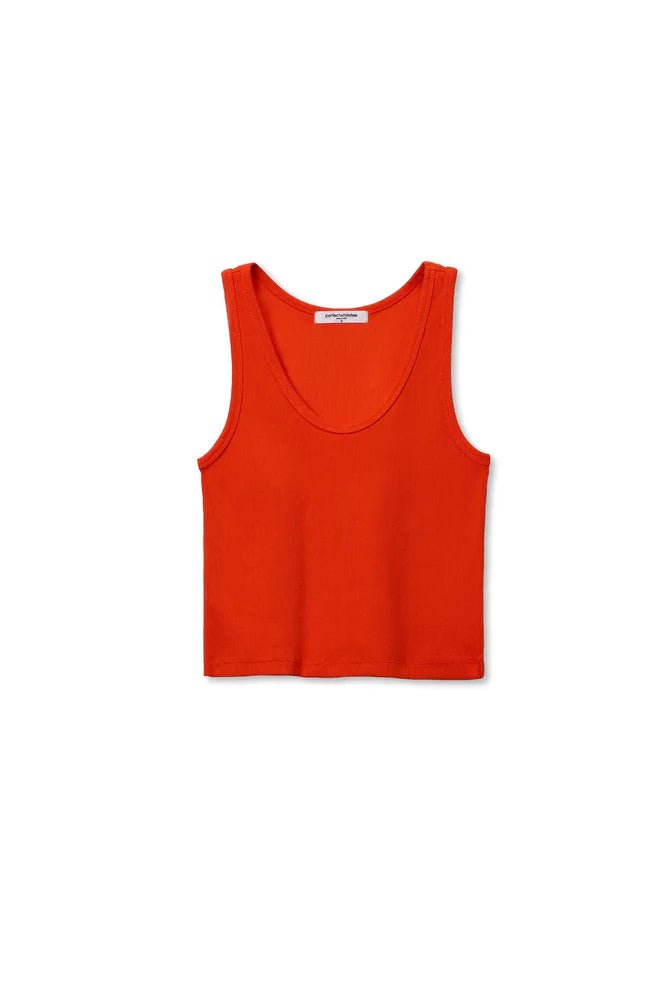 Structured Rib Bra Friendly Tank - Olive You BoutiquePERFECTWHITETEE227960