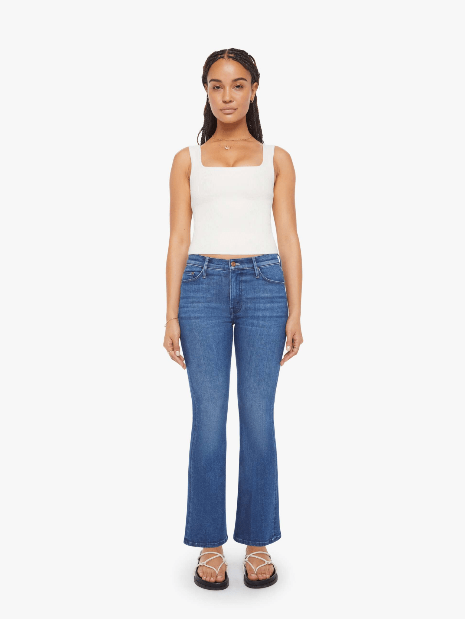 Lil Weekender No Fray Denim - Olive You BoutiqueMOTHER DENIM225152P585-1008