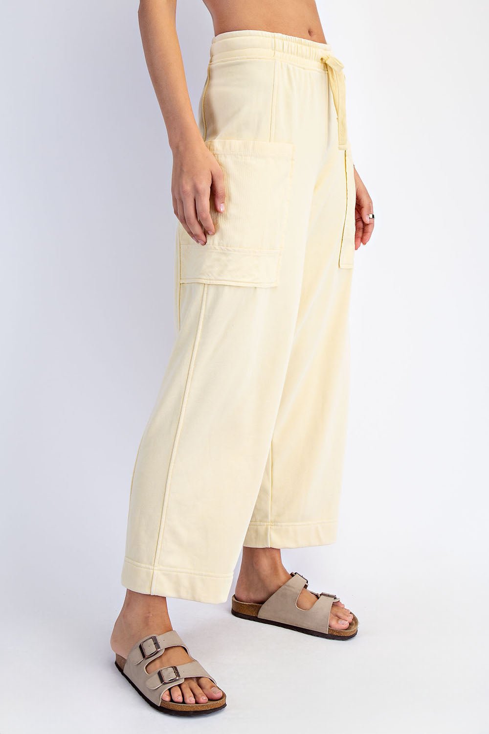 Casual Terry Pocket Pants - Olive You BoutiqueOlive You231660