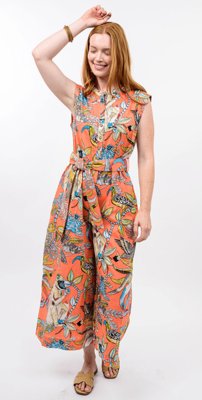 Jungle Tie Waist Jumper - Olive You BoutiqueIVY JANE23068585006