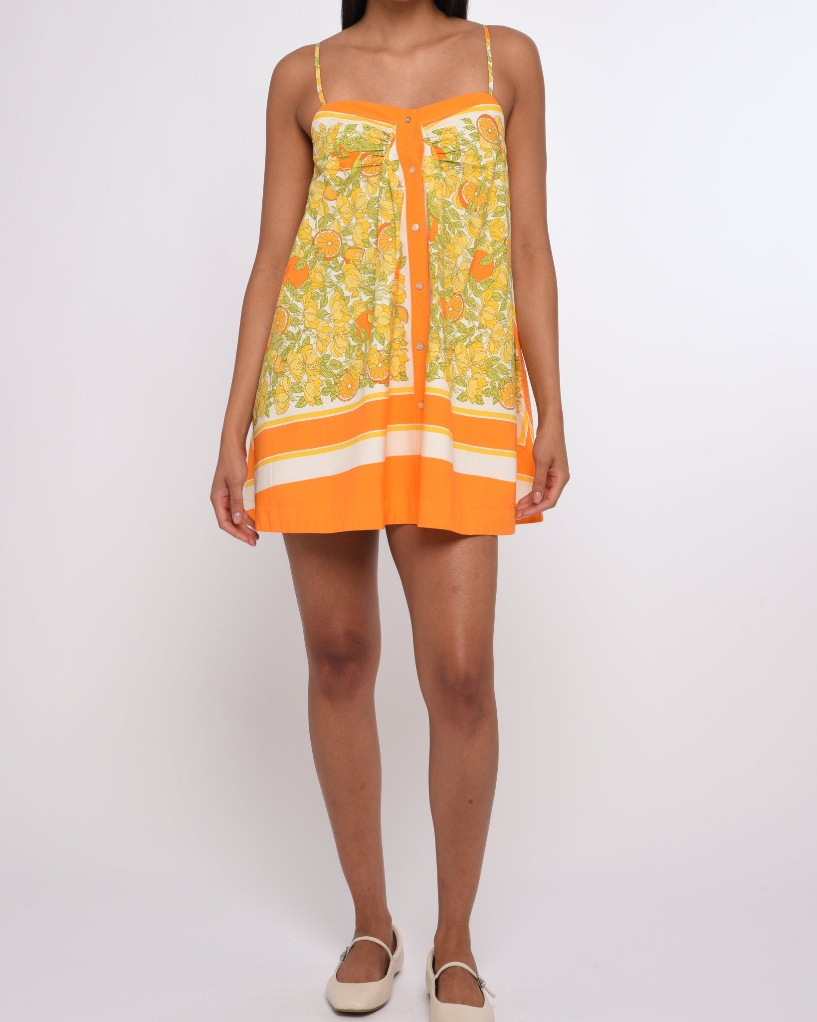 Nova Citrus Mini Dress - Olive You BoutiqueLOVE THE LABEL234518L2605-6357