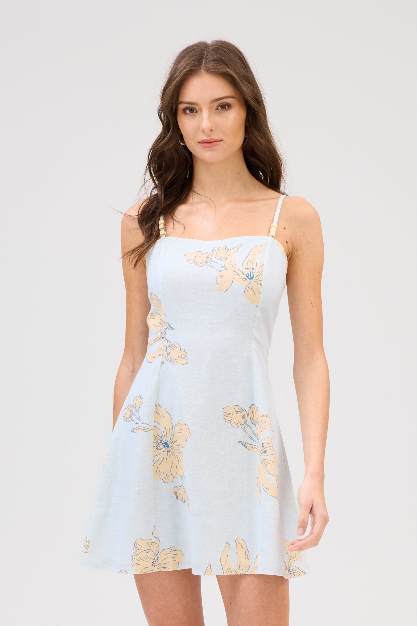 Miriam Sleeveless Mini Floral Dress - Olive You BoutiqueALLISON228240