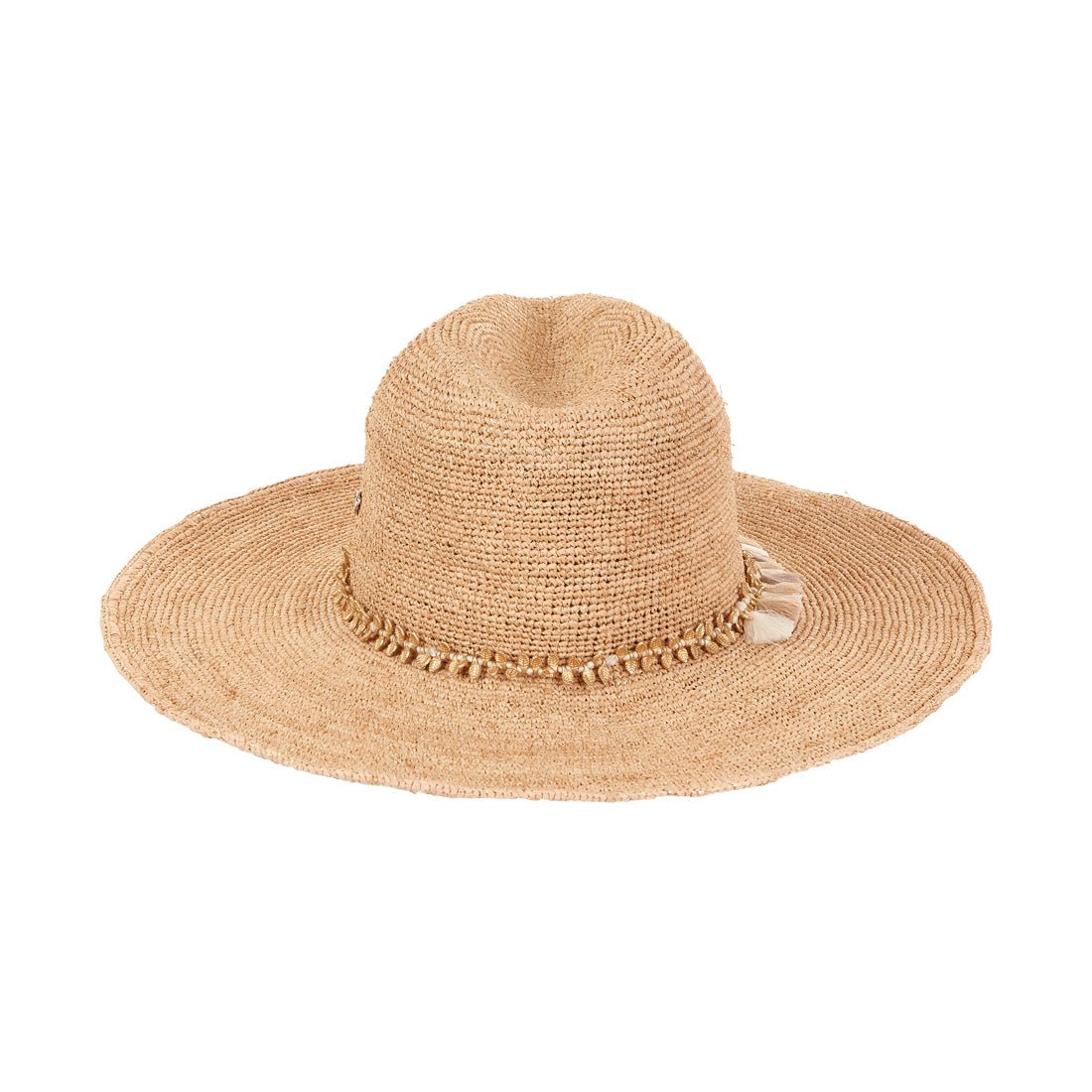 Frida Crochet Raffia Hat - Olive You BoutiqueFlora Bella232036Fridahat