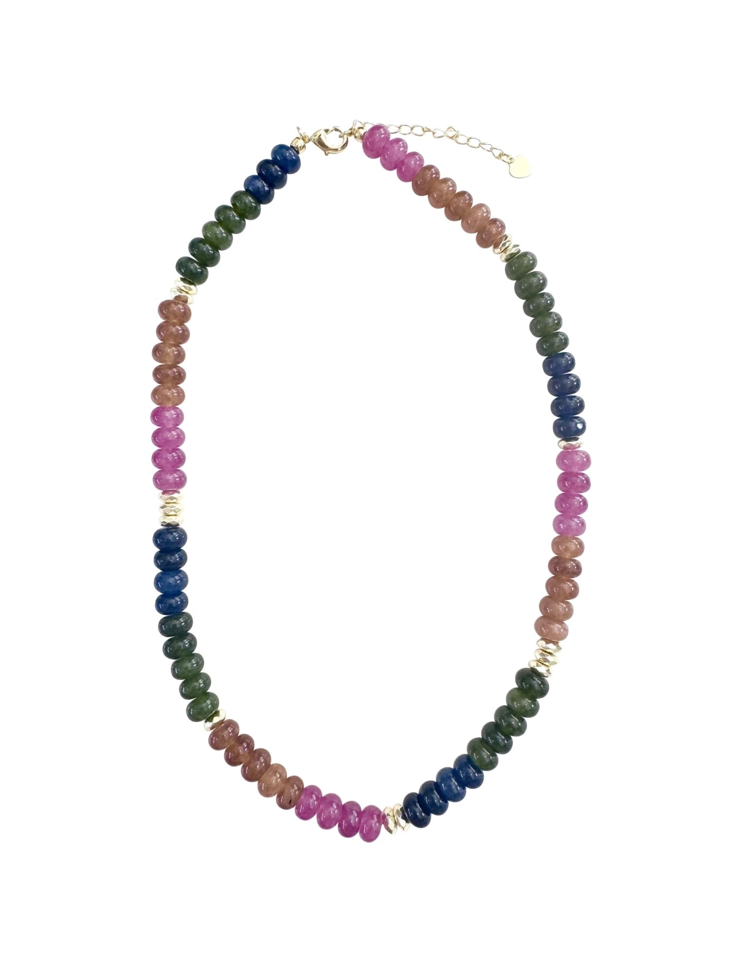 Rainbow Beaded Necklace - Olive You BoutiqueGemelli232175