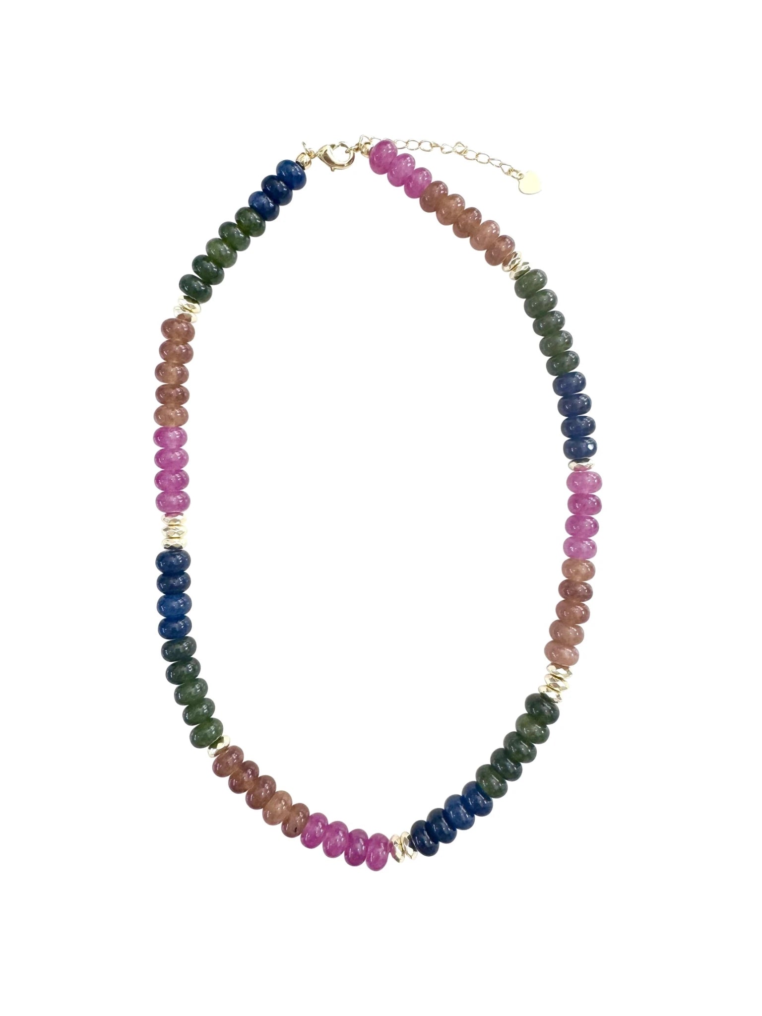 Rainbow Beaded Necklace - Olive You BoutiqueGemelli232175