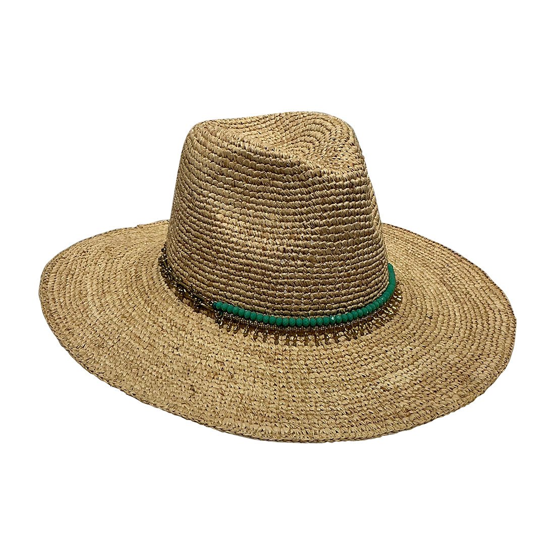 LeAnn Crochet Raffia Cowboy Hat - Olive You BoutiqueFlora Bella232040LeAnn