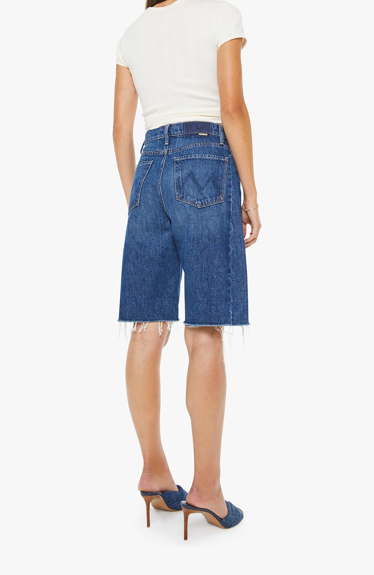 Half Pipe Bermuda Fray - Olive You BoutiqueMOTHER DENIM2283294128-1396