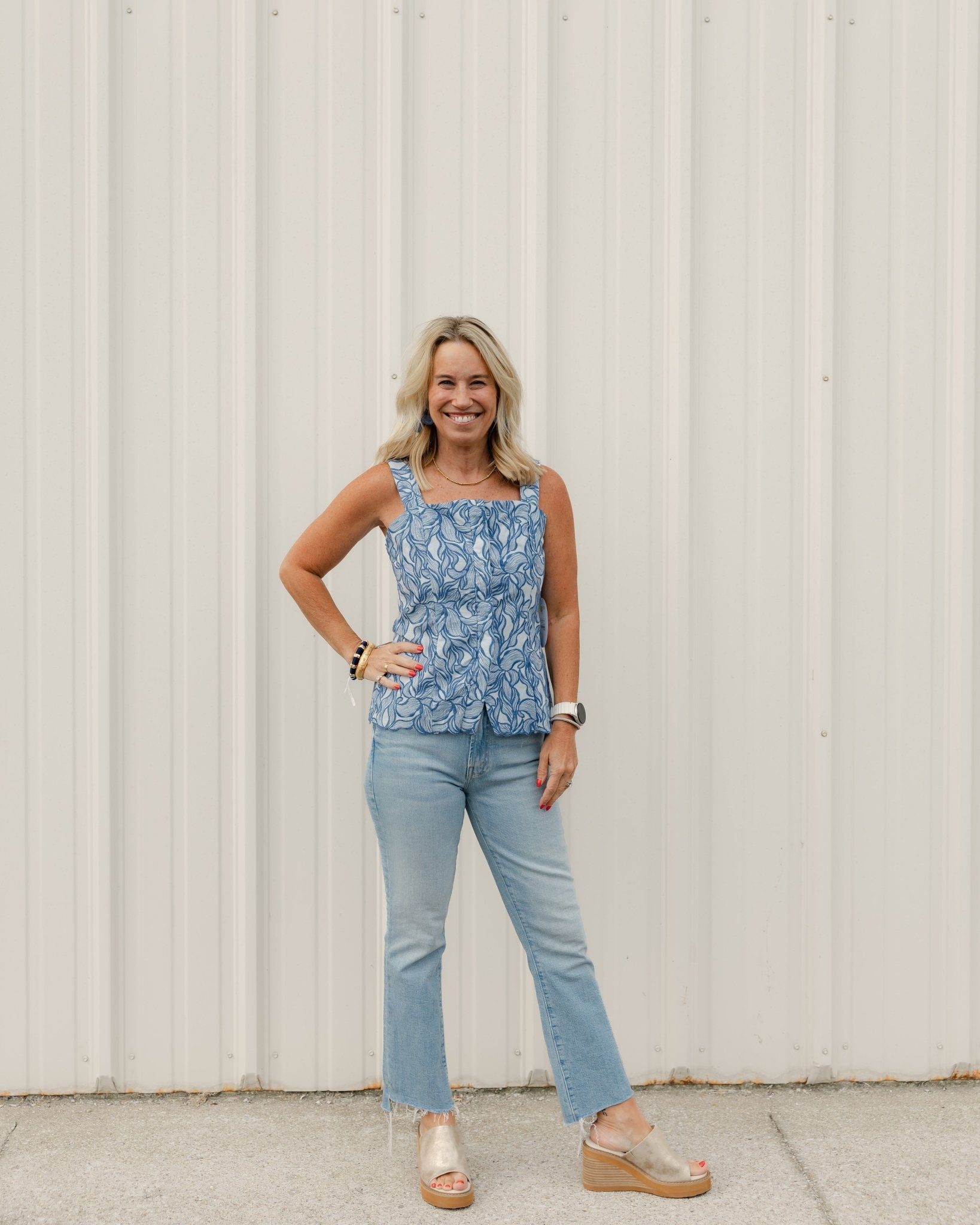 Embroidered Lainey Tank - Olive You BoutiqueALLISON228258126T51440