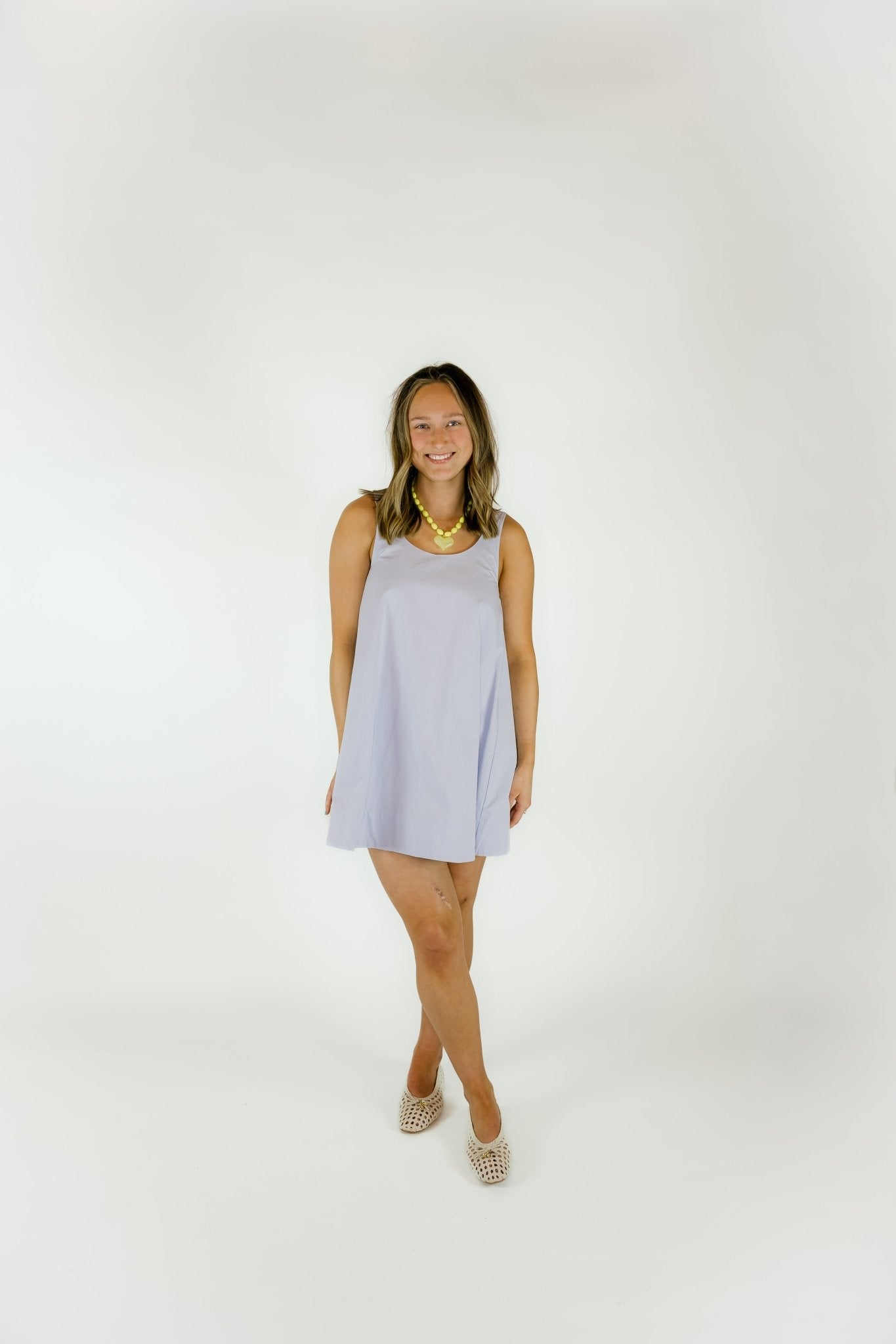 Solid Swing Spring Dress - Olive You BoutiqueOLIVE YOU230921
