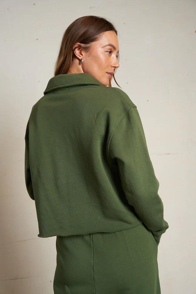 Vinny Sweatshirt - Olive You BoutiquePERFECTWHITETEE226499